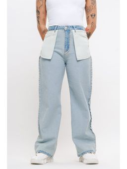 FREAKINS - Reverse Tinted Straight Jeans