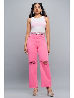 FREAKINS - Brink Distress Straight Jeans