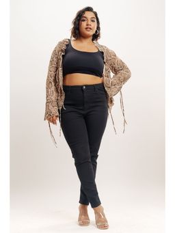 FREAKINS - Curve Black Skinny Jeans