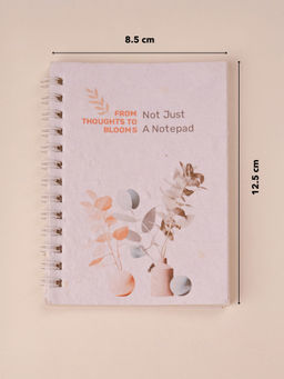 THE ZAPPY BOX - B7 Thoughts Bloom Wiro Plantable Notebook