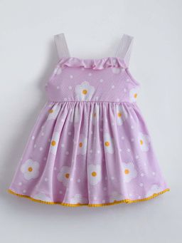 Hopscotch - Strappy Ruffle Dress with Tie-Up Back