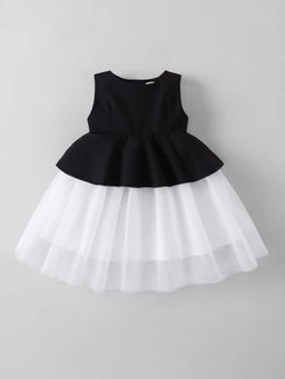 Hopscotch - Tulle Color block Dress
