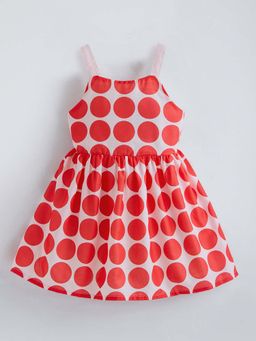 Hopscotch - Strappy Polka Dot Dress