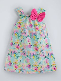Hopscotch - Multicolor Floral Casual Dress