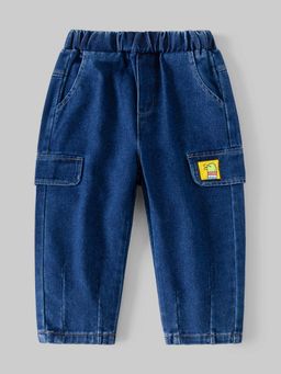 Hopscotch - Duck Applique Cargo Pocket Jeans
