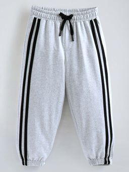 Hopscotch - Striped Side Taping Cotton Joggers