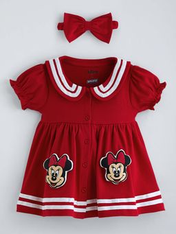 Hopscotch - Mickey Mouse Casual Dress with Hairband