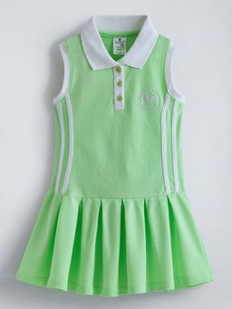 Hopscotch - Striped Collared Dress