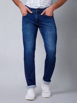 Cantabil - Mens Casual Dark Blue Jeans