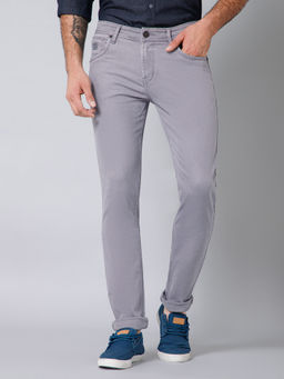 Cantabil - Mens Casual Grey Jeans