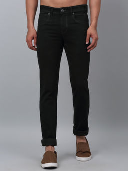 Cantabil - Mens Casual Black Trousers