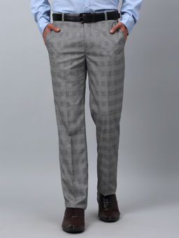 Cantabil - Mens Formal Grey Trousers