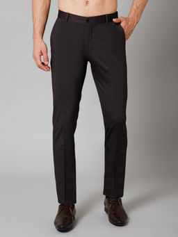 Cantabil - Mens Formal Black Trousers