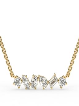 Avira Diamonds - Fancy Shape Diamond Pendant Chain