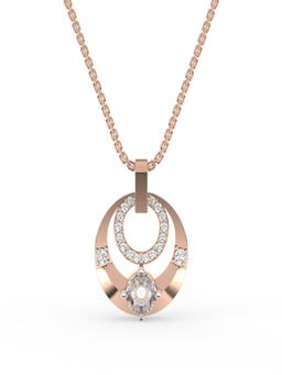Avira Diamonds - Shimmering Two Circle Diamond Pendant