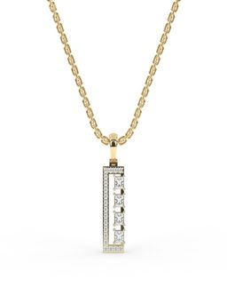 Avira Diamonds - Four Square Diamond Pendant