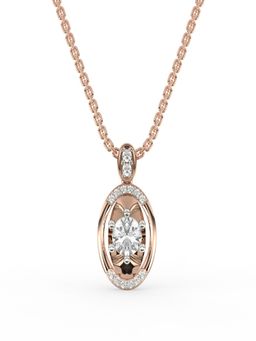 Avira Diamonds - Solitaire Oval Shaped Pendant