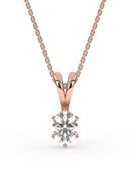 Avira Diamonds - Round Solitaire Pendant