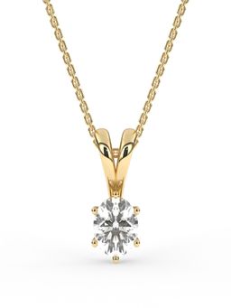 Avira Diamonds - Round Solitaire Pendant