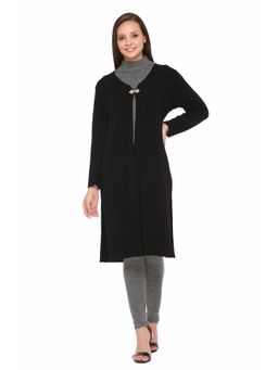 TWENTY ME - Womens Black Colour Shrug