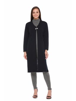 TWENTY ME - Womens Navy Blue Colour Shrug