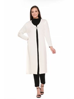 TWENTY ME - Womens White Colour Shrug
