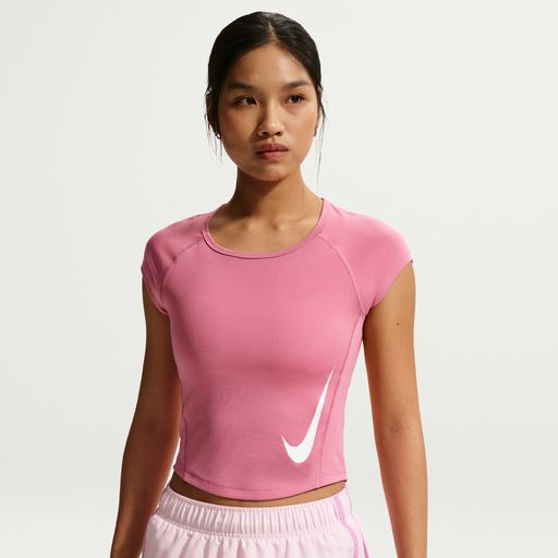 Nike Tempo Swoosh - Women's Dri-FIT Short-Sleeve Running Top