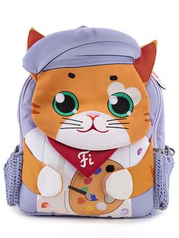Filli & Me - Multi-Color Polyester Character Artist School Backpack
