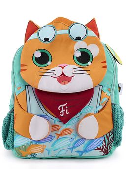 Filli & Me - Multi-Color Polyester Character Diver School Backpack
