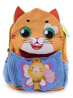 Filli & Me - Multi-Color Polyester Character Butterfly School Backpack