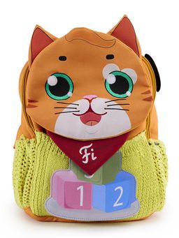 Filli & Me - Multi-Color Polyester Character Numbers School Backpack