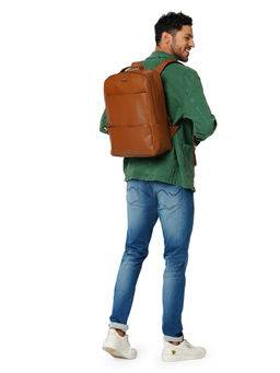 Perquisite - Domino Dark Brown Backpack