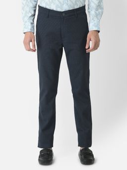 CRIMSOUNE CLUB - Men formal Pants in Textured Print