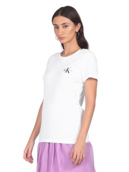 Calvin Klein - Women White Color T-Shirt (Pack of 2)