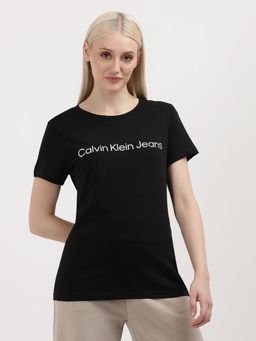 Calvin Klein - Women Black Color T-Shirt (Pack of 2)