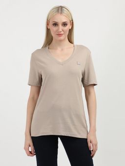 Calvin Klein - Women Brown Color T-Shirt
