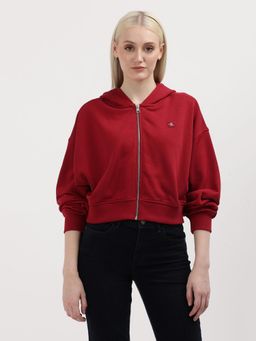 Calvin Klein - Women Red Color Sweatshirt