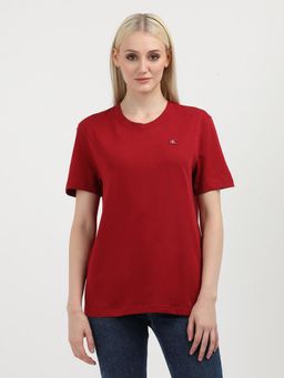 Calvin Klein - Women Red Color T-Shirt