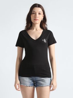 Calvin Klein - Women Black Color T-Shirt (Pack of 2)