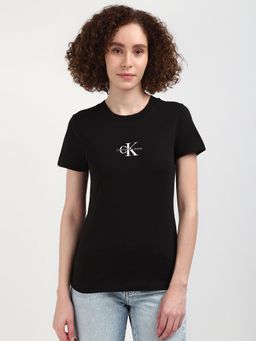 Calvin Klein - Women Black Color T-Shirt