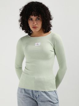 Calvin Klein - Women Green Color Sweater