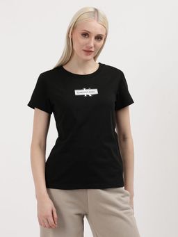 Calvin Klein - Women Black Color T-Shirt