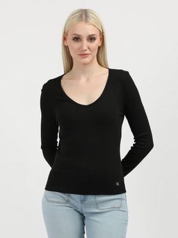 Calvin Klein - Women Black Color T-Shirt