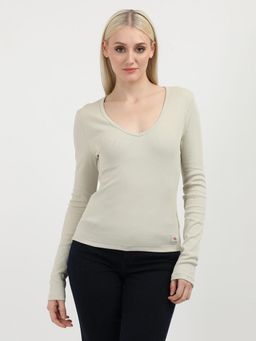 Calvin Klein - Women Green Color T-Shirt