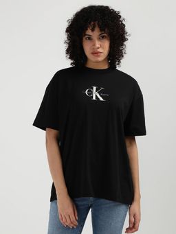 Calvin Klein - Women Black Color T-Shirt