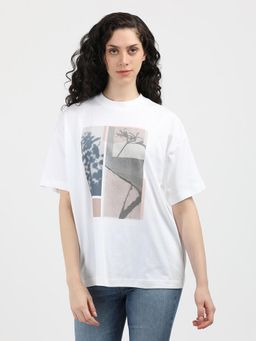 Calvin Klein - Women White Color T-Shirt