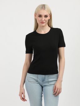 Calvin Klein - Women Black Color T-Shirt