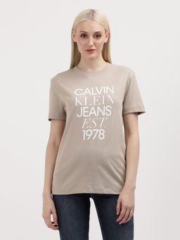 Calvin Klein - Women Brown Color T-Shirt
