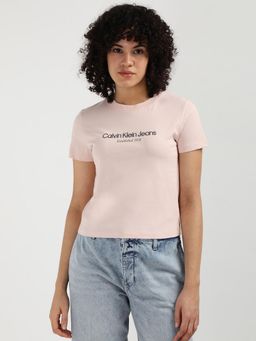 Calvin Klein - Women Pink Color T-Shirt