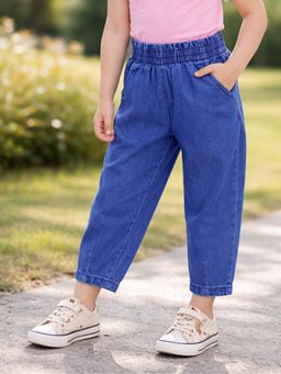 Mi Arcus - Blue Solid Jeans